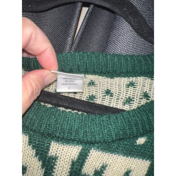 Ugly Christmas Sweater Xmas Size XL Elf - Picture 2 of 3